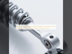 Collegamento ad alta precisione ad alta resistenza di sospensione ad assorbimento degli urti per il telaio mobile del robot di servizio