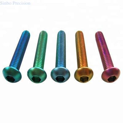 Parti di tornitura CNC in alluminio Lavorazione di parti meccaniche con finitura anodizzata