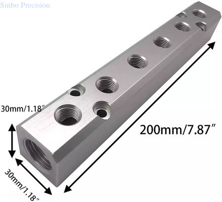 Parti meccaniche del tornio di CNC d'ottone d'acciaio Parte di fresatura di tornitura di CNC automatica della lega di alluminio