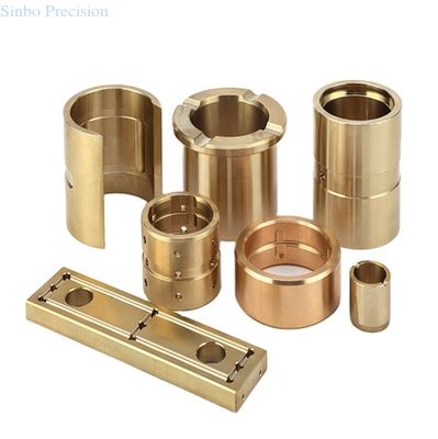 Componenti in ottone di precisione per tornitura CNC Boccole in acciaio inossidabile rame