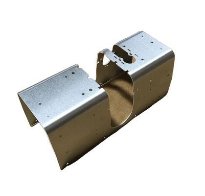 Parti di piegatura in lamiera zincata di precisione Parti di stampaggio hardware nichelate
