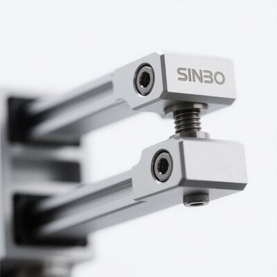 Pinza pneumatica per robot industriale di alta precisione, collegamento robusto e durevole, progettata per applicazioni di alimentazione automatica di macchine, movimentazione materiali e assemblaggio